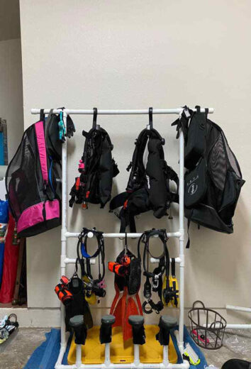 Scuba Gear Storage - How to Make the Most of Any Space