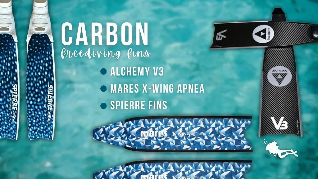 Women's Competition Freediver II Fins with INTERCHANGEABLE BLADES